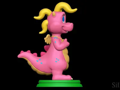 Cassie - Dragon Tales 3D print model
