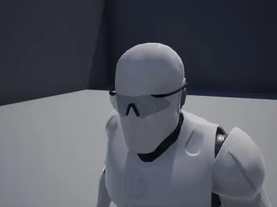 ESS ICE glasses Low-poly 3D model