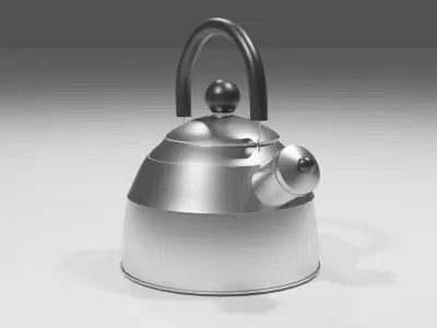 Water Kettle Free 3D model