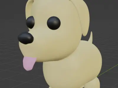 Adopt Me Pets Pack 14 Roblox Style 3D Models 3MF 3D print model