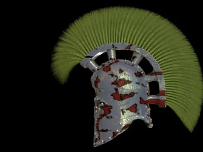 Roman helmet 3D model