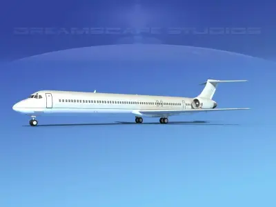 McDonnell Douglas MD-90 Corporate 4 3D model