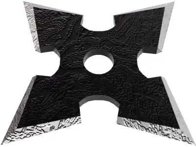 Hira Shuriken Low-poly 3D model