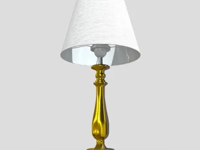 CC0 - Table Lamp 7 Free low-poly 3D model