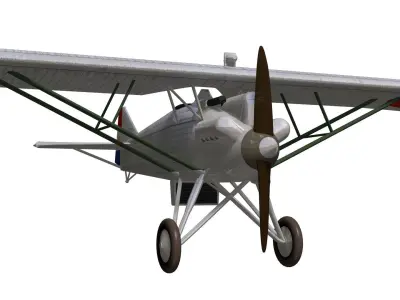 Wibault 73 C1  3D model