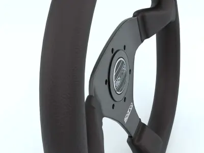Steering Wheel Sparco L360 3D model
