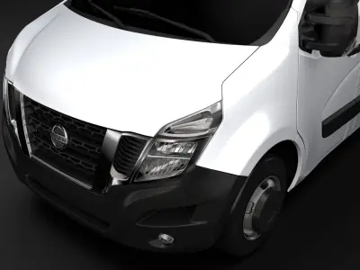 Nissan NV 400 L1H1 Van 2017 3D model