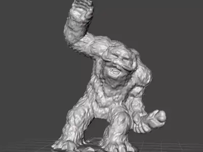 WAMPA LEGION MINIATURE MODELS FOR SCIFI OR FANTASY GAMES DND RPG 3D print model