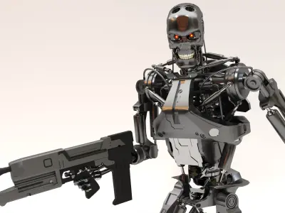 Terminator T-800 3D model