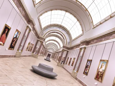 Art Gallery 7 3D model purchase