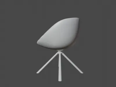 Nestle chair Free low-poly 3D model