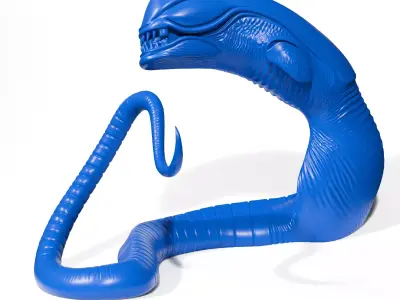 Alien Chestburster 3D print model