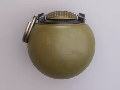 The BEANO T-13  - Grenade Low-poly 3D model