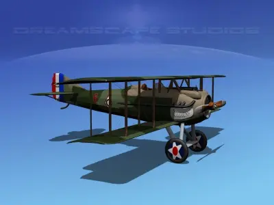SPAD SXIII V13 3D model