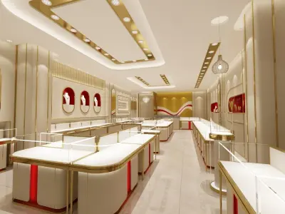 Jewelry Store 4 3D model