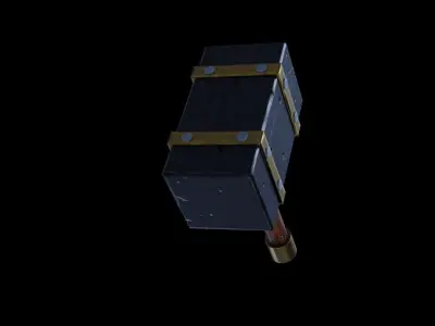 HammerGameReady Low-poly 3D model