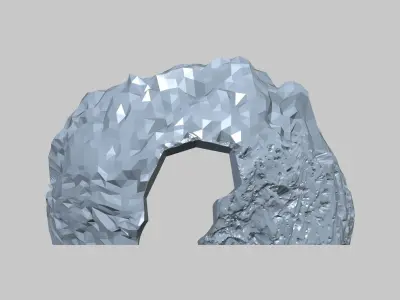 Aquarium-Ornaments third cave Free 3D print model