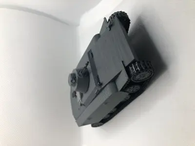 FLOATING TANK F-IV-HII  SCALE MODEL 3D print model
