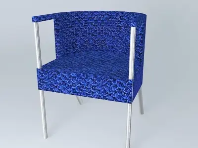 Pan Am airship promenade chair Free 3D model