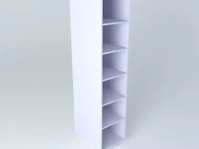 T0D tall shelf Free 3D model