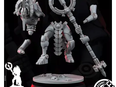 NECROCYBORG ARCVAULT APPRENTICE 3D model