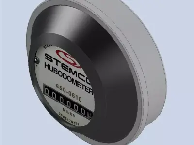 Mechanical Hubodometer 3D model