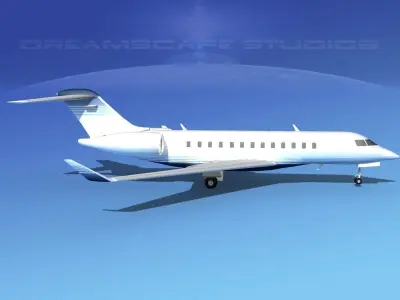 Global Express 6000 V05 3D model