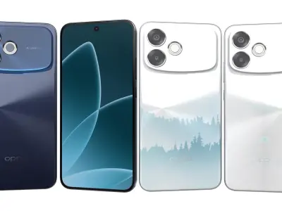 Oppo A6s Pro China All Colors 3D model