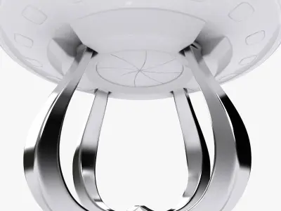 UFO 2 flying saucer 3D model