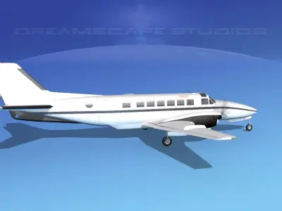 Beechcraft B99 AirPAC 3D model