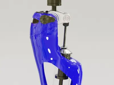 prosthetic Leg Scientific 3D model