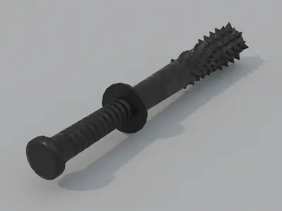 Medieval Mace LP 3DModel Low-poly 3D model