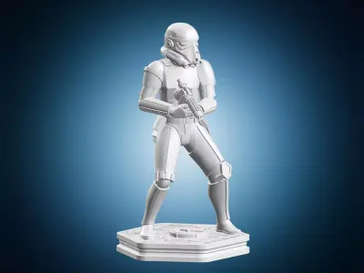 Stormtrooper Action Figure 3D print model