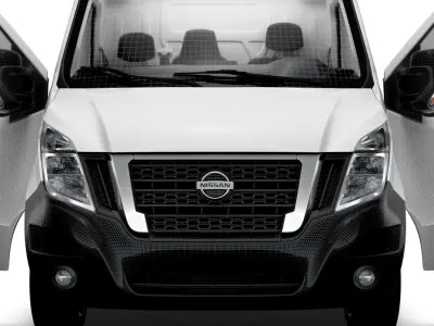 Nissan NV400 Van L4H2 HQ Interior 2021 3D model