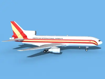 Lockheed L-1011 Kitty Hawk  3D model