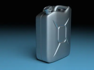 Gas canister 3D model