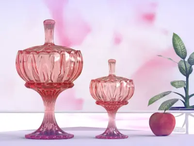 glass DECORE SET 00 Free 3D model