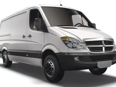 Dodge Sprinter L2H1 2009 3D model