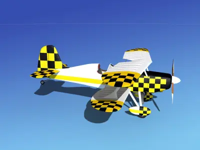 Stolp Starduster SA100 V19 3D model