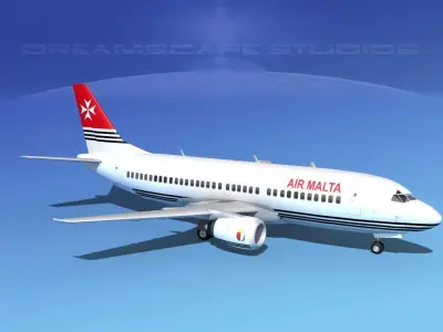 Boeing 737-300 Air Malta 3D model