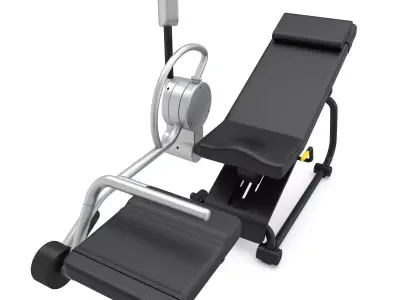 Technogym - Stretching - Flexability Posterior 3D model