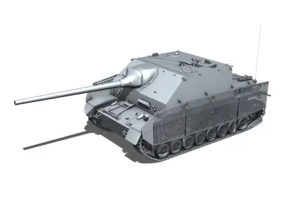 SDKFZ 162 Jagdpanzer IV L70A  3D model