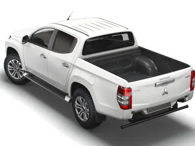 Mitsubishi L200 UK-spec Trojan 2021 3D model