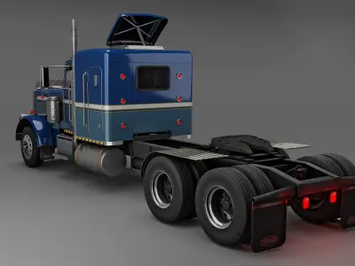 Peterbilt 359 Complete 3D model