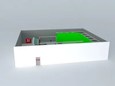 CITV TV Global Edmonton HD Hybrid Set Free 3D model