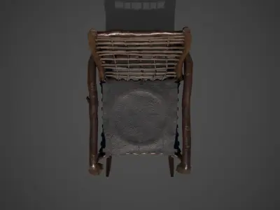 Rocking Chair Free low-poly 3D model purchase