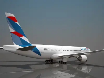 Latam Airlines Boeing 777 ER 3D model
