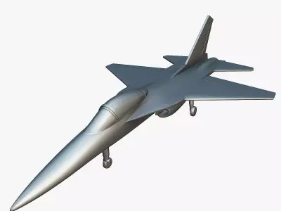 AIDC F-CK-1A Ching-kuo - 3D Printable Model 3D print model