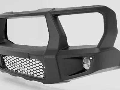 BUMPER FRONT ARB SPARTANBAR MY22 3D model