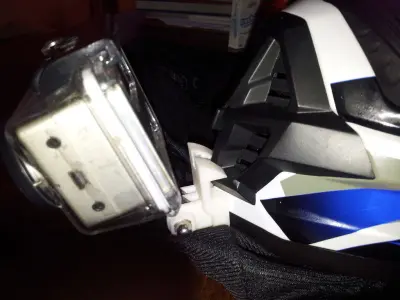 gopro motorcycle helmet mount afx fx-39 fly trekker Free 3D print model